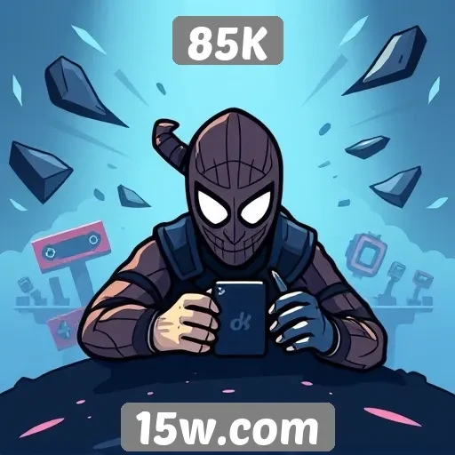 Principais recursos do site 85K para gamers